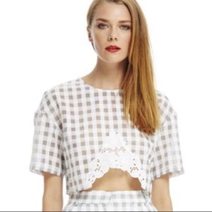 Alice McCall Little Shield Crop Top